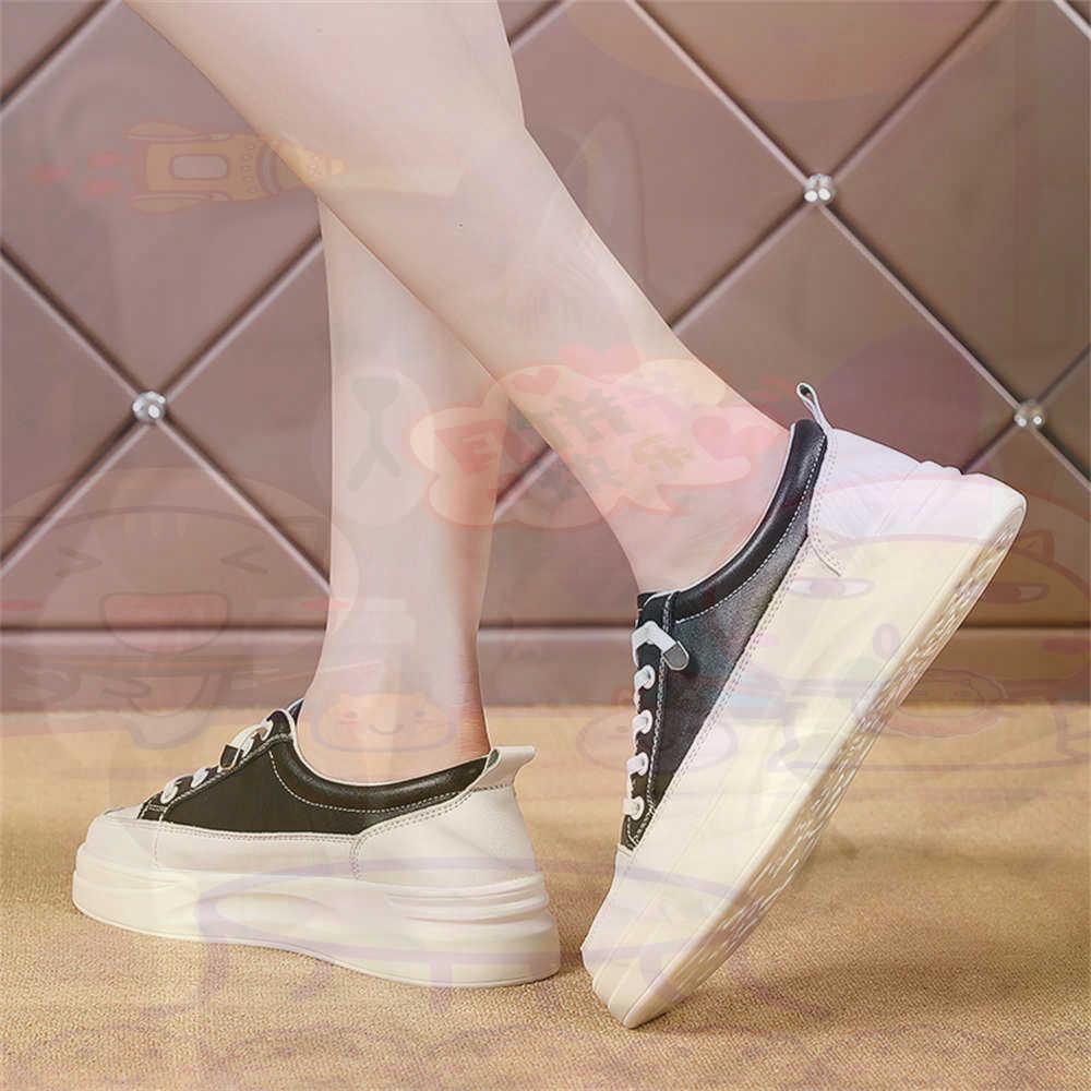 Wedding Supply Store Canada - Lace-up Chunky Loafers Woman Skateboarding Sports