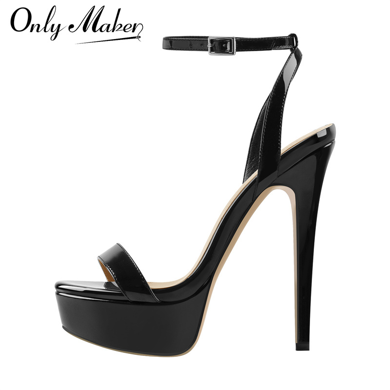 Wedding Shop - Onlymaker Nữ Hở Mũi Đế Dày