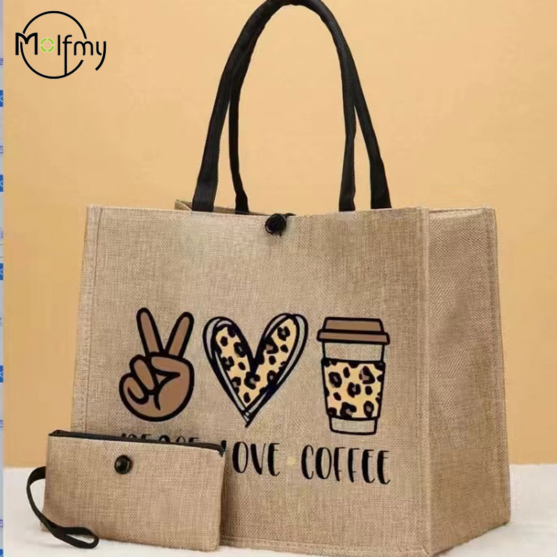2 Pcs Linen Tote Bag Large Cap - đánh giá và giá Wedding Vendor