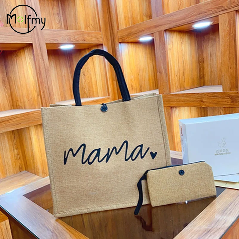 2 Pcs Linen Tote Bag Large Cap - đánh giá và giá Wedding Vendor