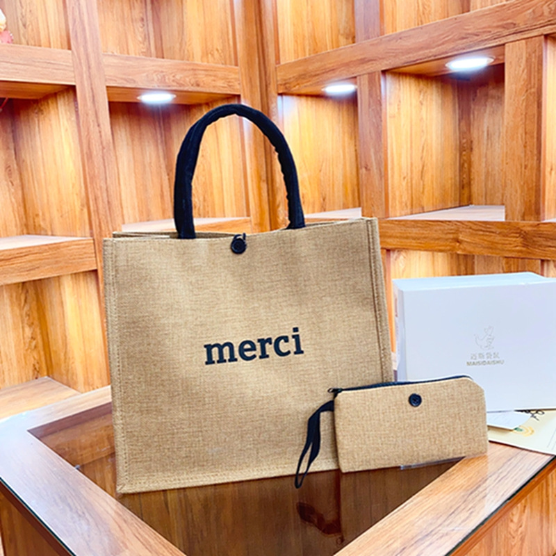 2 Pcs Linen Tote Bag Large Cap - đánh giá và giá Wedding Vendor