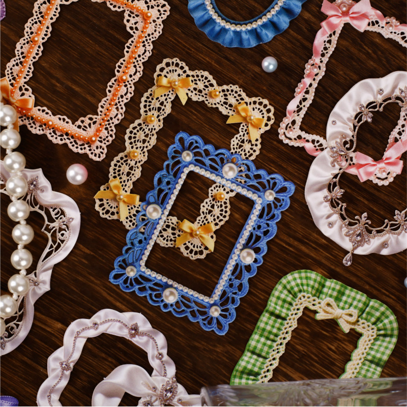 8 Sheets Vintage Ribbon Border - đánh giá và giá Papercraft Supply Ribbon