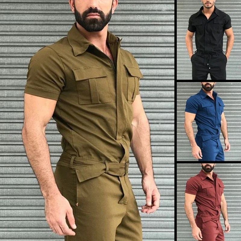 Men's Overalls Casual Streetwe - đánh giá và giá Wedding Job