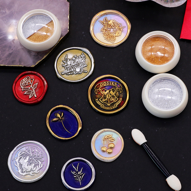 18 Colors Gold Wax Seal Stamp  - đánh giá và giá Wedding Sutra