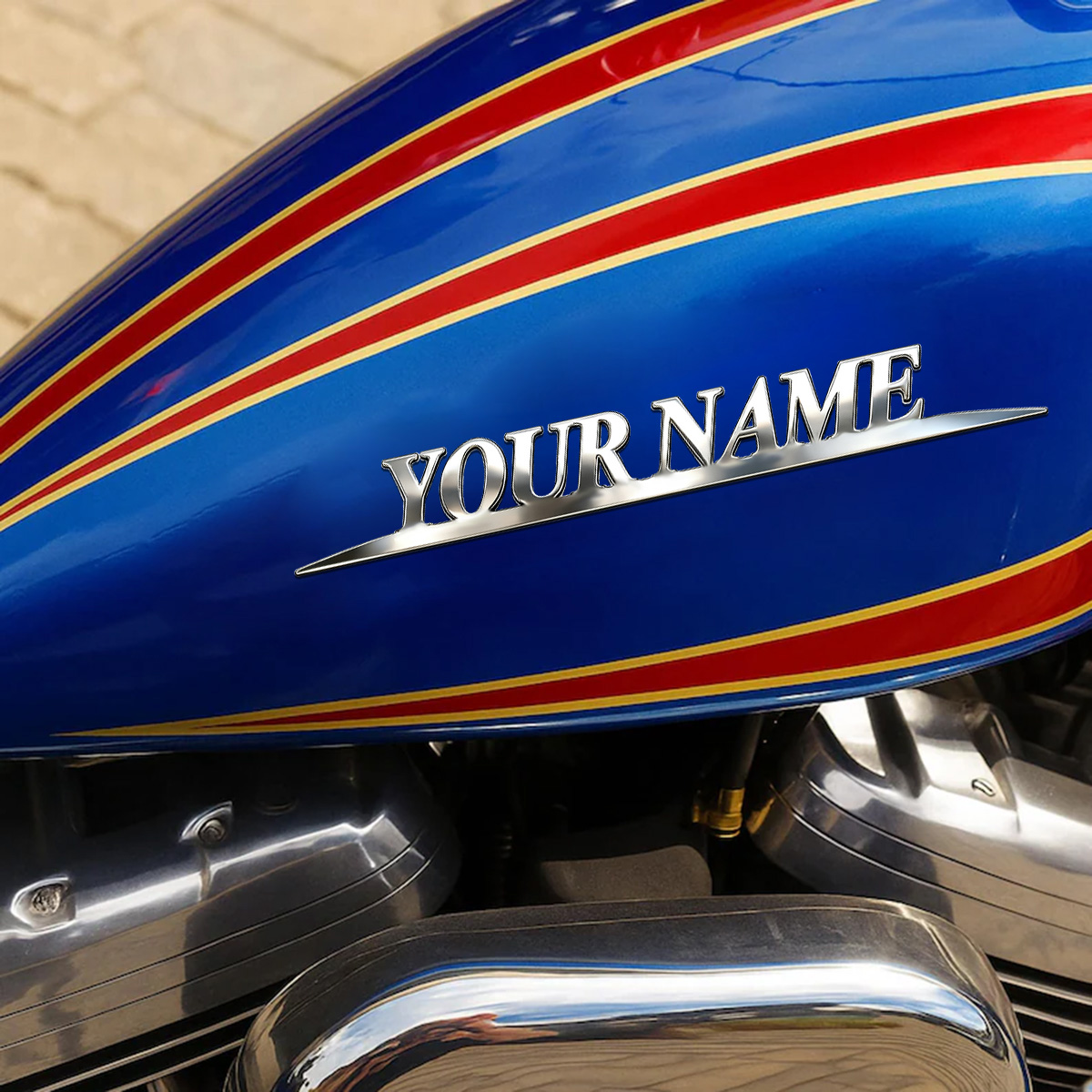 Metal Trendy YOUR NAME Sticker - đánh giá và giá Wedding Shop