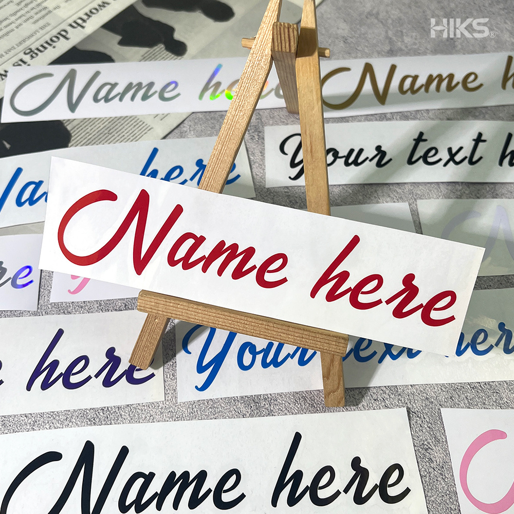 2PCS Custom Cursive Name Vinyl - đánh giá và giá Wedding Shop