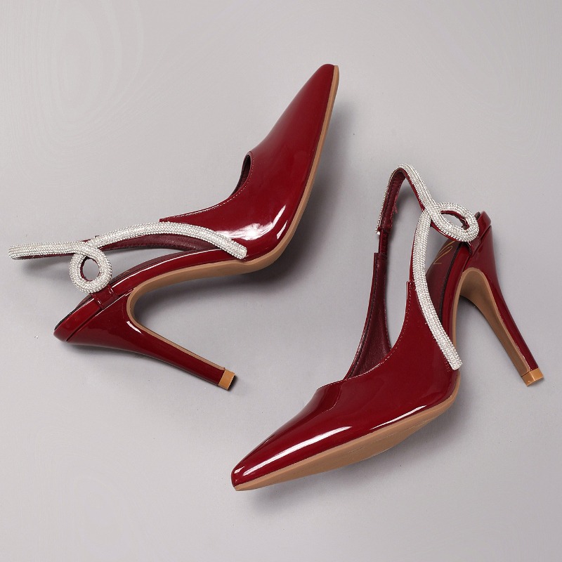 Sexy Patent Leather Pointed To - đánh giá và giá Wedding Super