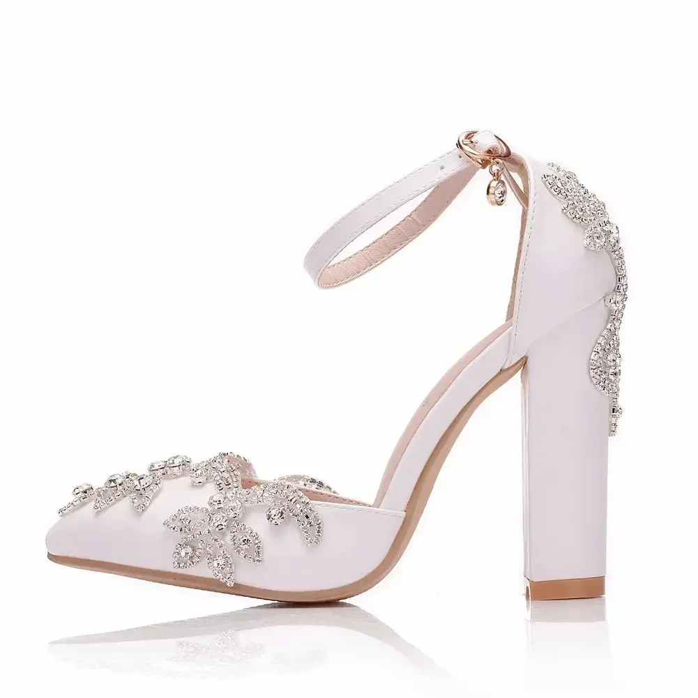 2022 Dày Gót Mũi Nhọn Với Đế D - đánh giá và giá Wedding Shop