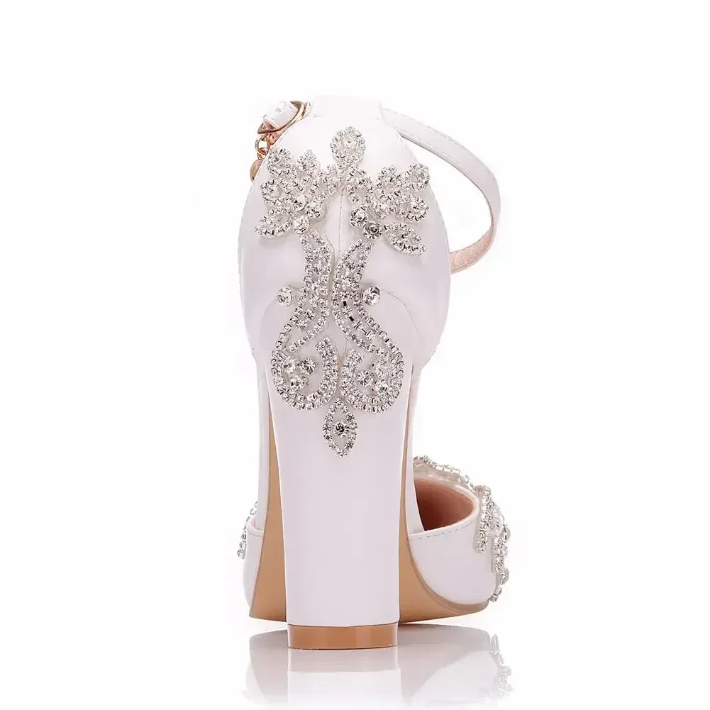 2022 Dày Gót Mũi Nhọn Với Đế D - đánh giá và giá Wedding Shop
