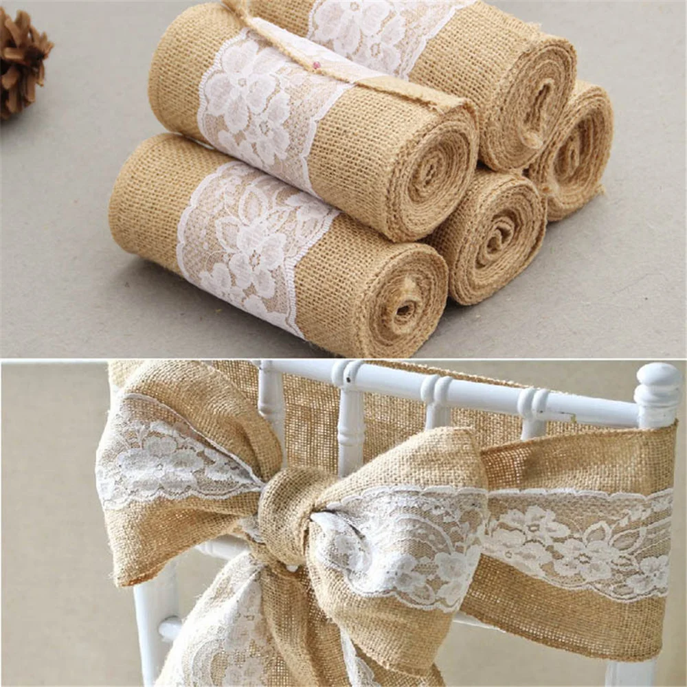 10PC Linen Chair Back Decorati - đánh giá và giá Supply Wedding Venue
