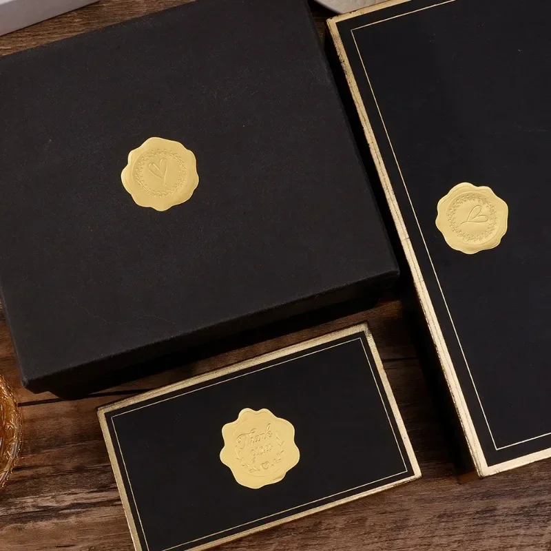25/100Pcs Gold Embossed Heart  - đánh giá và giá Wedding Sutra