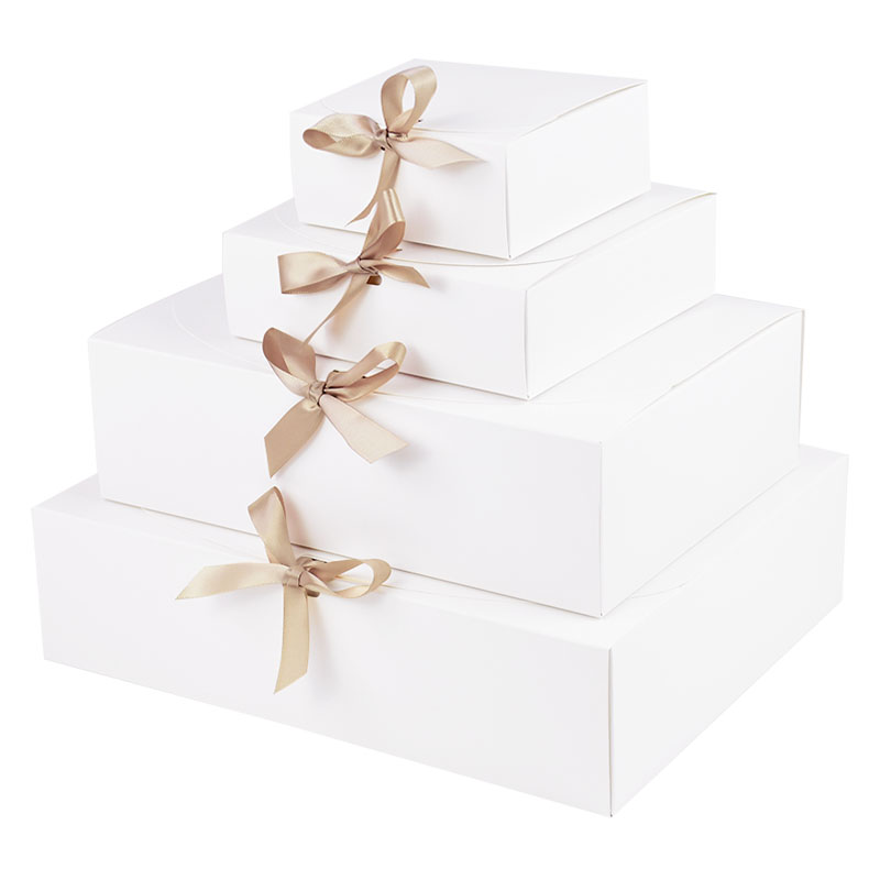 Kraft Paper Gift Box With Deco - đánh giá và giá Papercraft Supply Ribbon