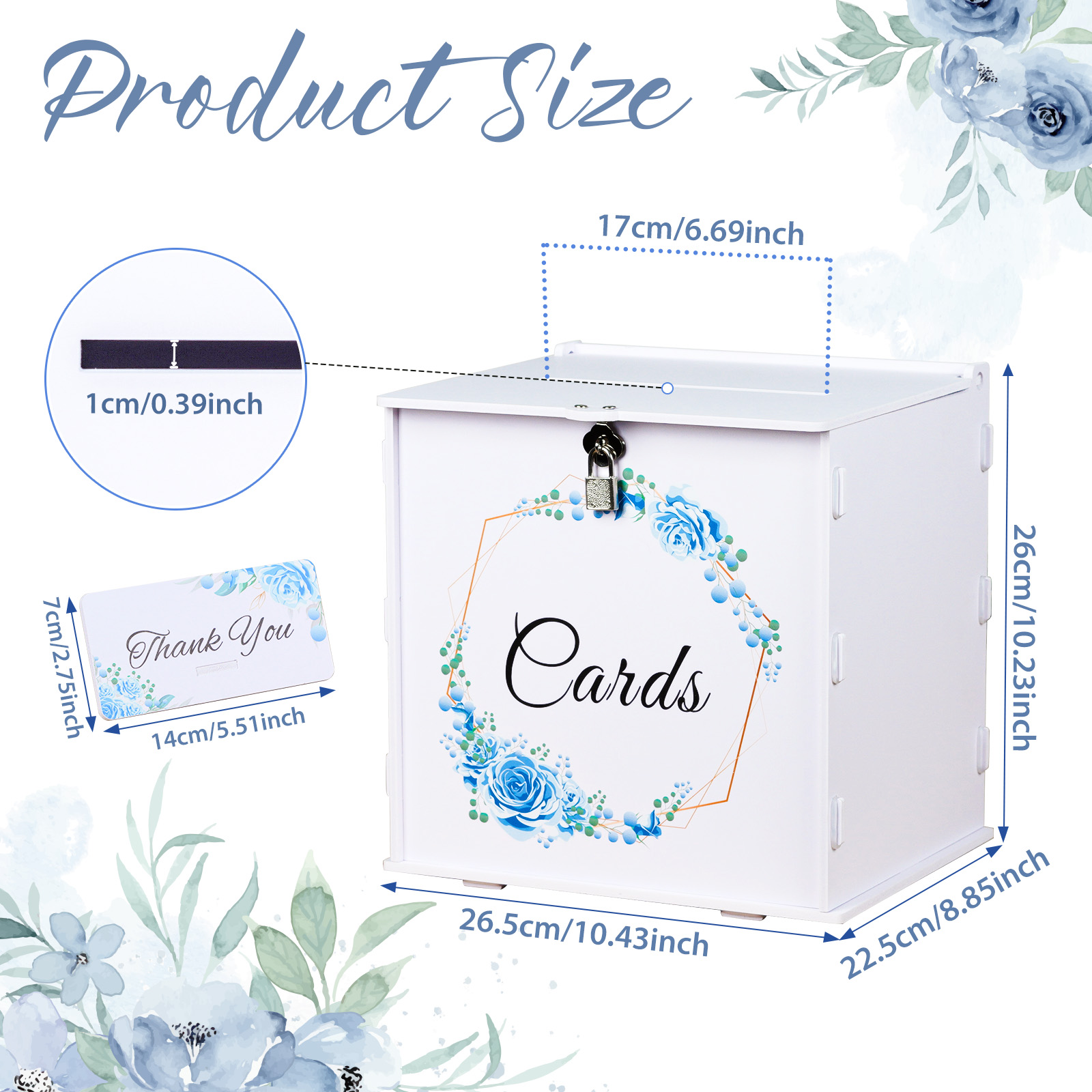 White Wedding Card Box for Rec - đánh giá và giá Wedding Sutra