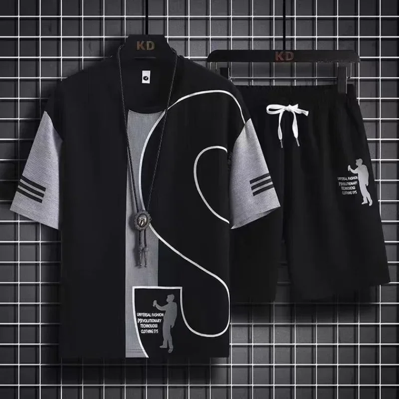 Male T Shirt Short Sets Graphi - đánh giá và giá Wedding Job