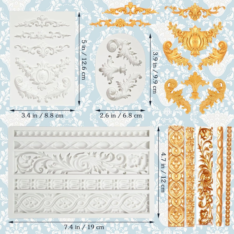 3 Bag Baroque-style silicone m - đánh giá và giá Wedding Vendor