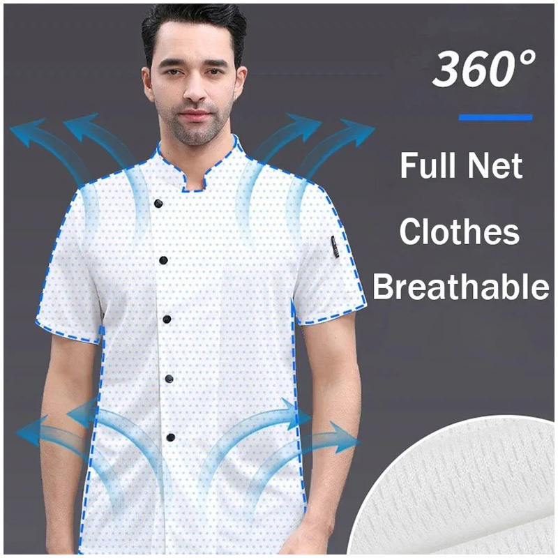 New 360°Breathable Mesh Chef J - đánh giá và giá Wedding Job